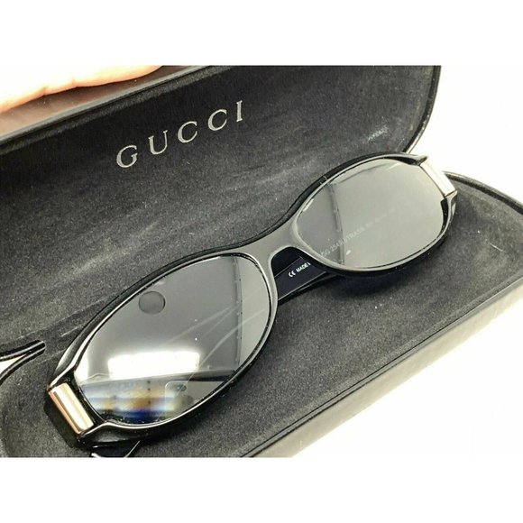 Gucci Black Eyeglasses Frame Only NO LENSES Rhinestones GG 2549 807 Strass 807 - Picture 11 of 11